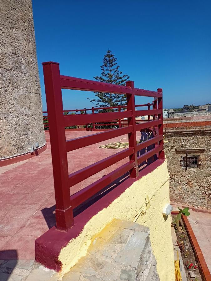 A Medieval Windmill Tower With Magnificent View Rhodes City Exteriör bild